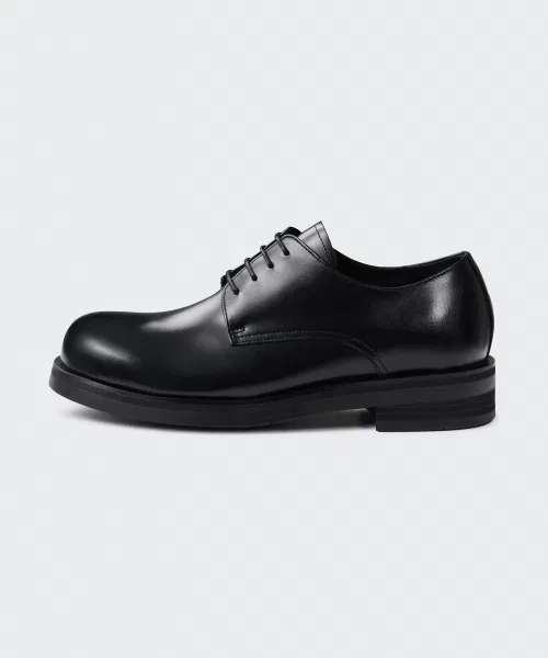 Мужские и женские туфли MUSINSA STANDARD Volume Round Derby Shoes — фото 4