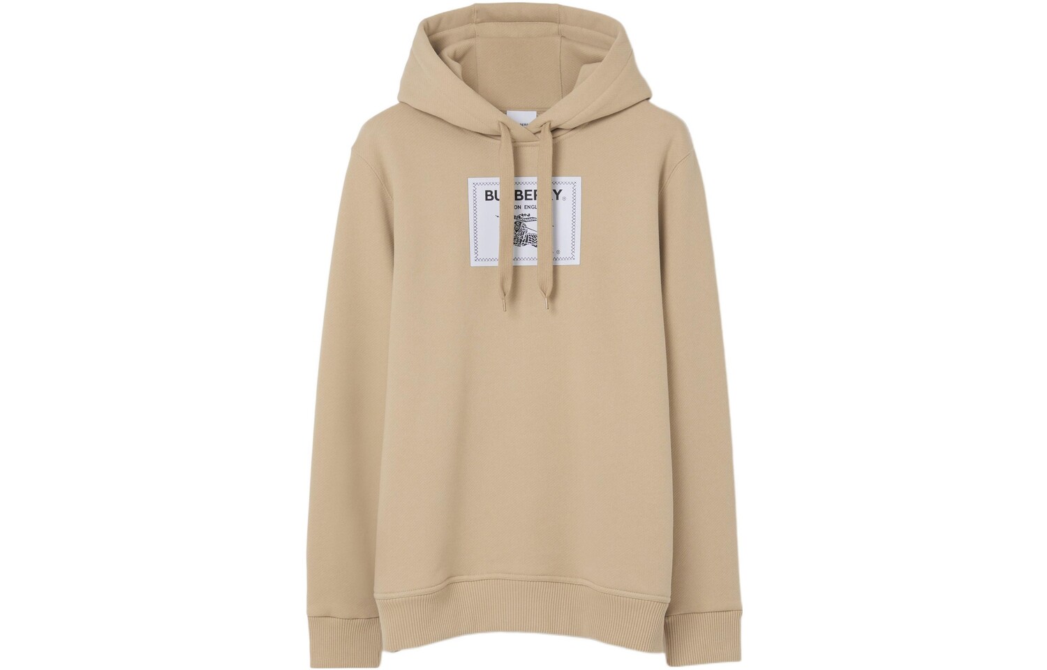 

Толстовка с капюшоном Prorsum Label из хлопка Burberry, хаки