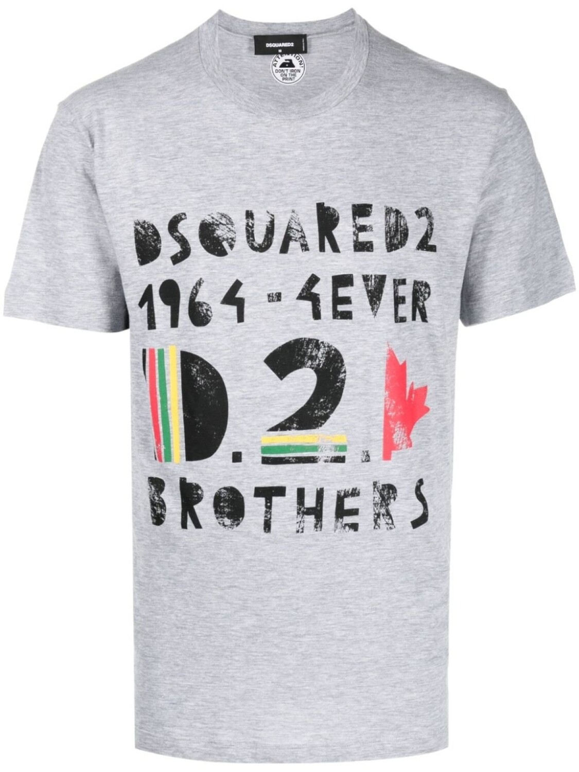 

Dsquared2 футболка с логотипом, серый