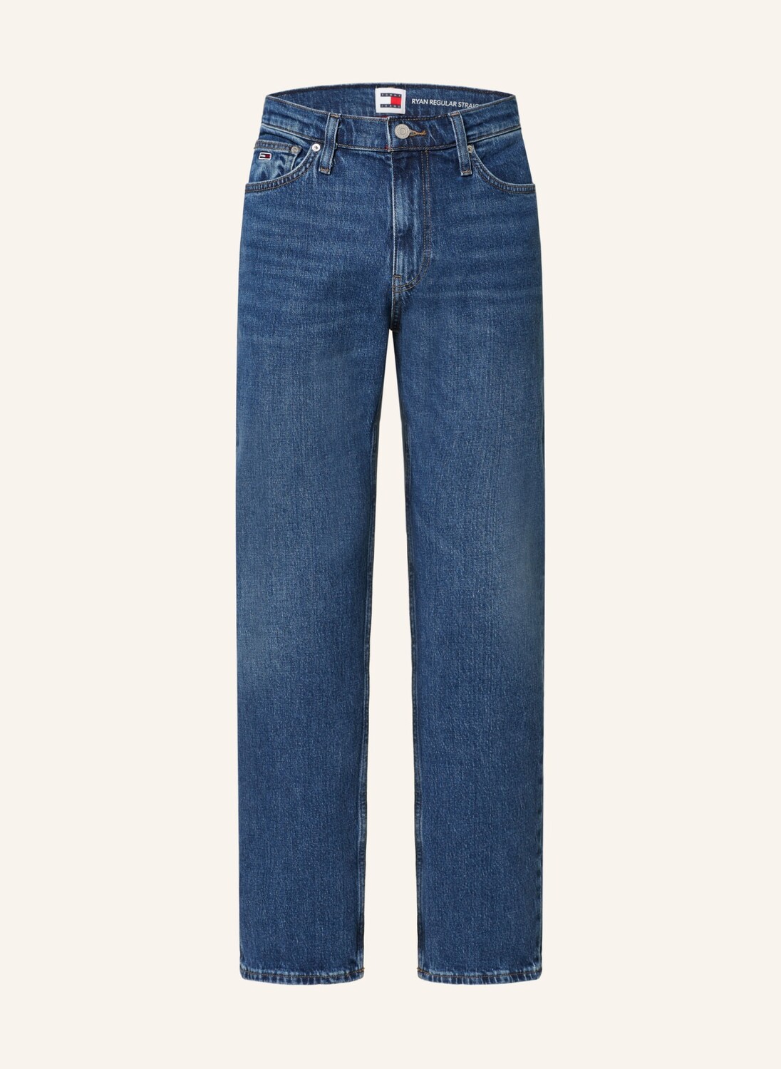 

Джинсы Ryan Regular прямого кроя Tommy Jeans, синий