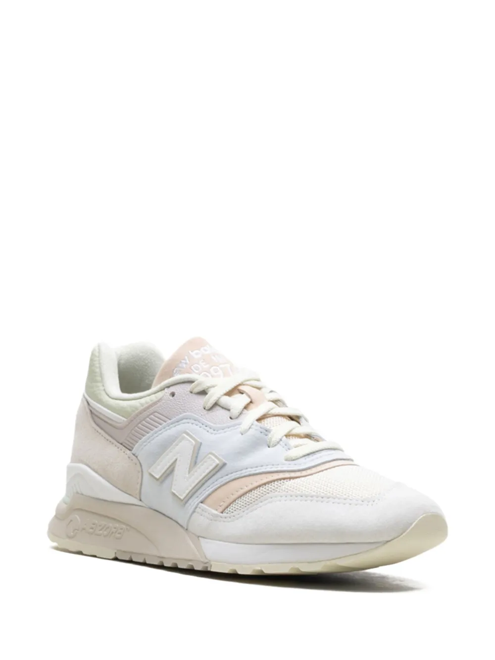 Кроссовки Kith Easter997.5 White/Ice Blue/Peach из коллаборации с MiUSA NEW BALANCE, нейтральный — фото 2