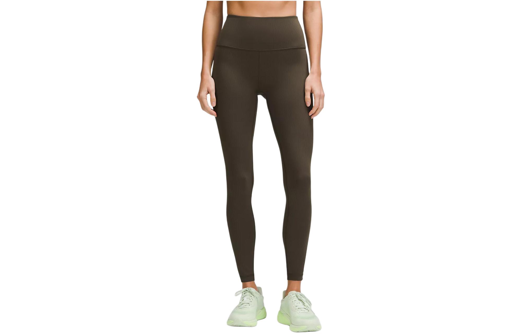 

Женские спортивные брюки Wunder Train вязаные Lululemon, цвет Taupetastic/TPTC