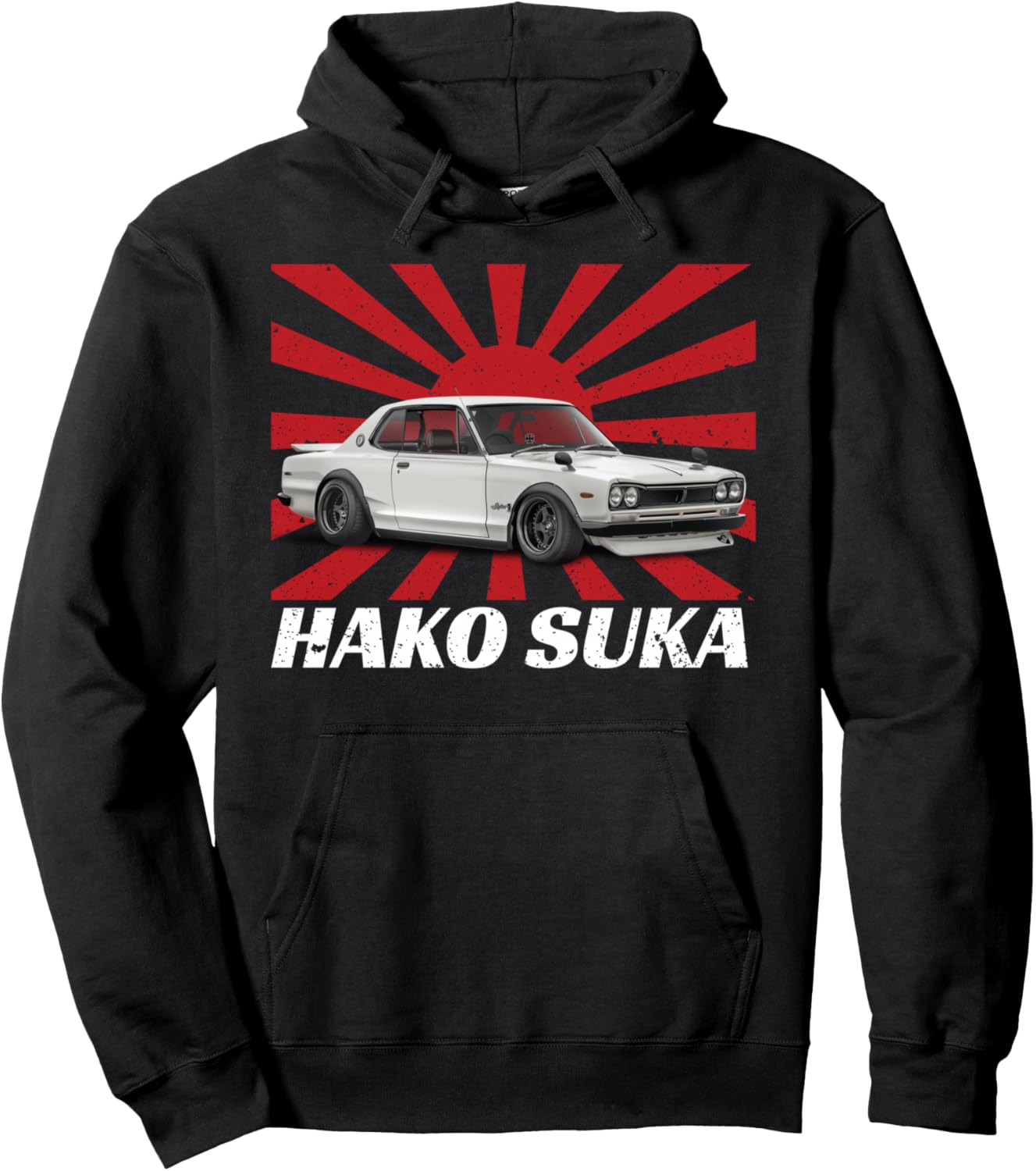 

Классическая гоночная худи Hakoska Classic JDM, черная Unaimed Auto Tee'S, Черный, Классическая гоночная худи Hakoska Classic JDM, черная Unaimed Auto Tee'S