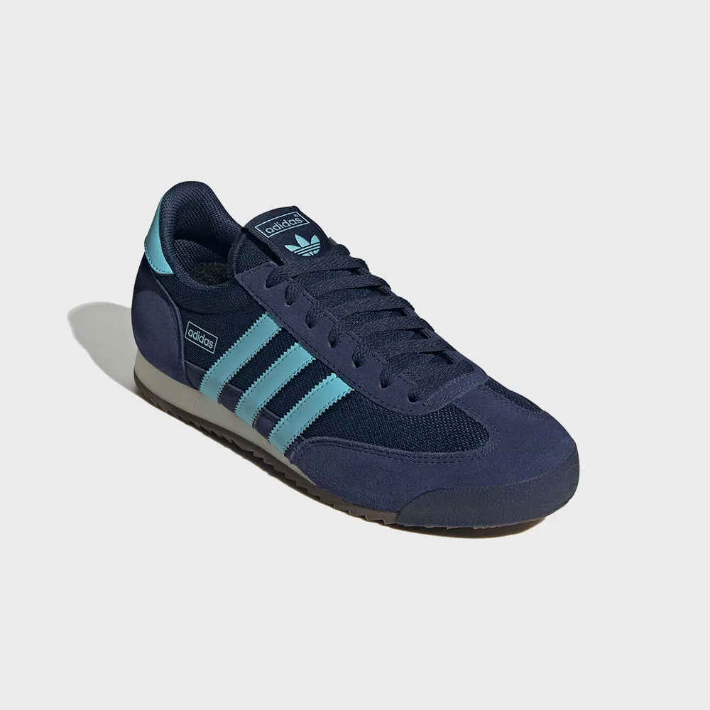 Мужские низкие кроссовки R71 цвета индиго от Adidas