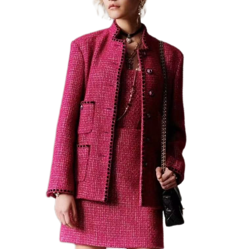 

CHANEL Женская розовая куртка, Pink