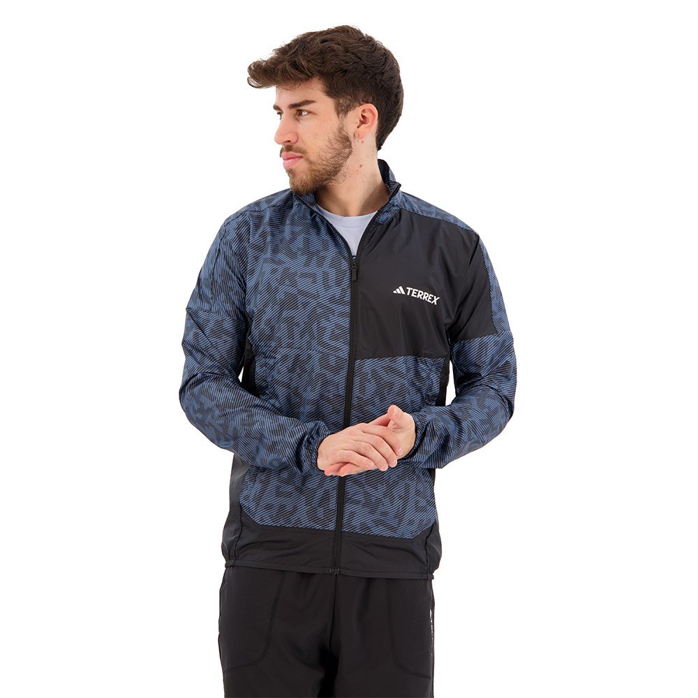 

Куртка adidas Terrex Trail Windbreaker, синий