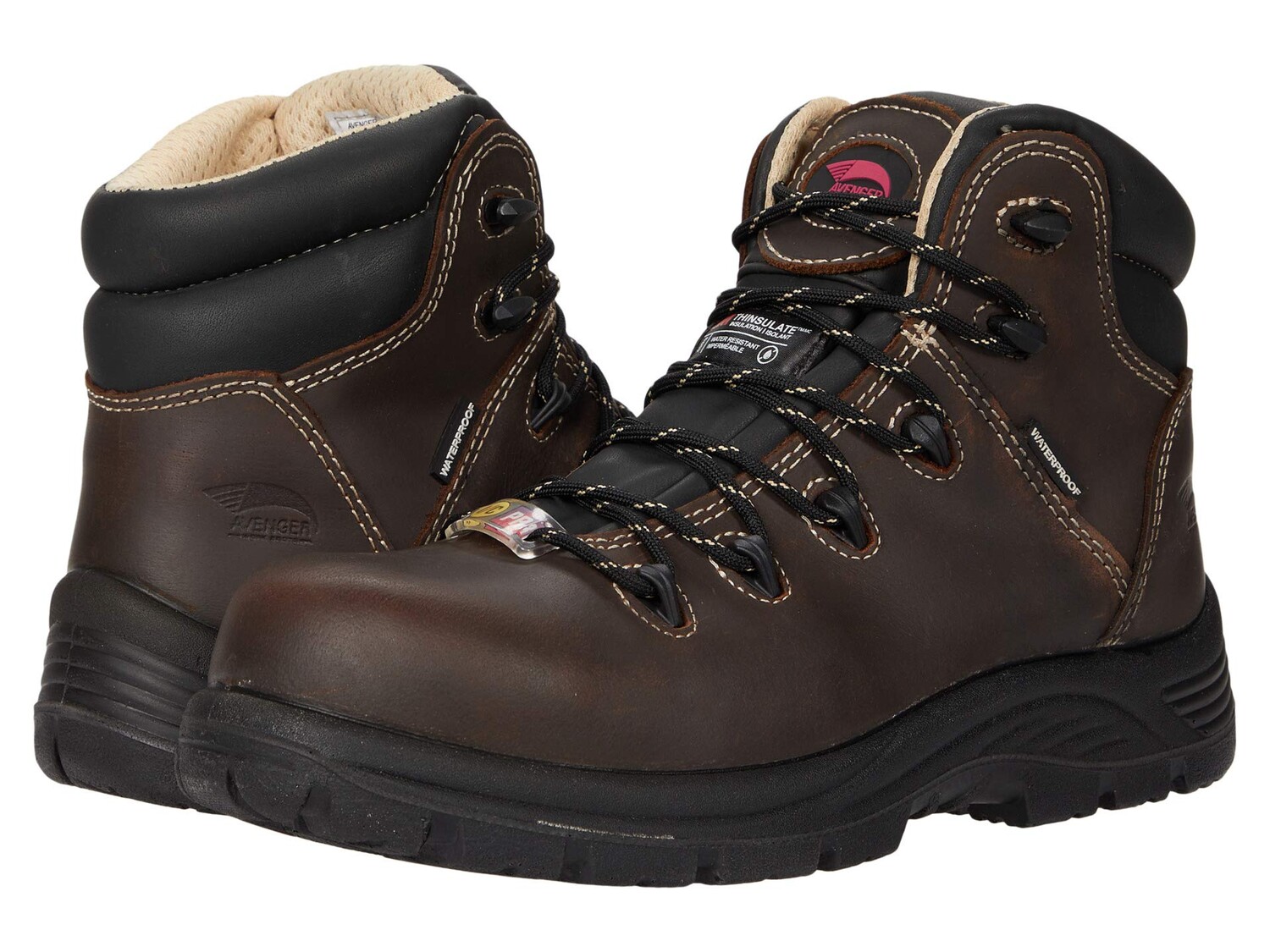

Ботинки Avenger Work Boots Framer CT Insulated, коричневый