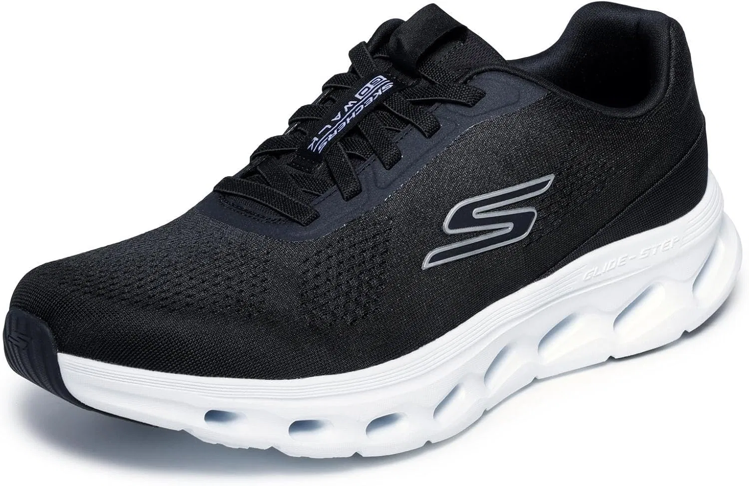 Мужские кроссовки Skechers Go Walk Glide-Step 2.0 VicSneaker, Black White Border