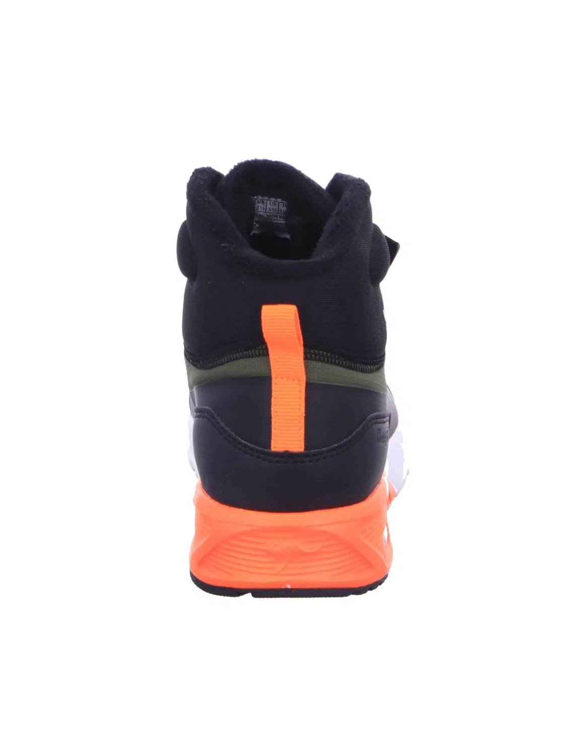 Кроссовки высокие, демисезонные, Kangaroos, military green/neon orange — фото 2