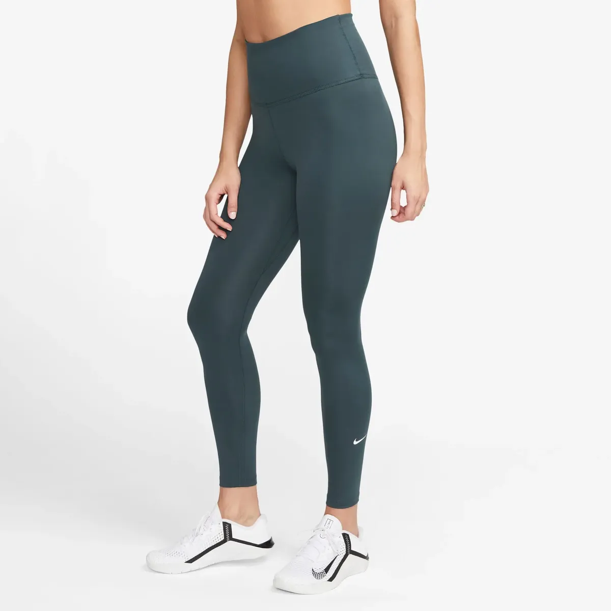 

Тренировочные тайтсы Nike "ONE WOMEN'S HIGH-RISE LEGGINGS", белый