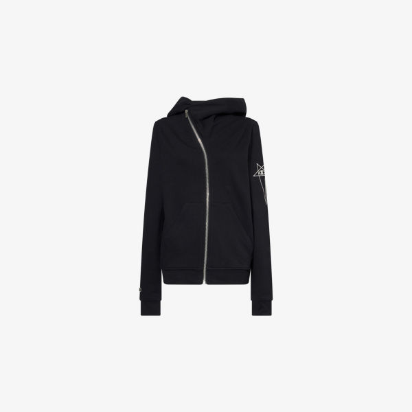 

Рик Оуэнс x Чемпион горный хлопковый джерси худи Rick Owens, черный