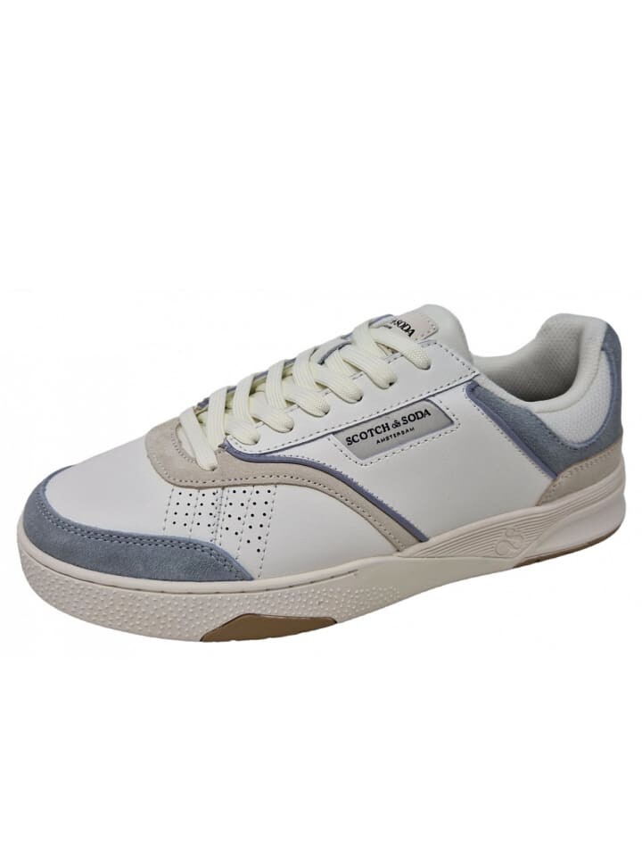 

Кроссовки на шнуровке Scotch & Soda Sneaker Court Cup, белый