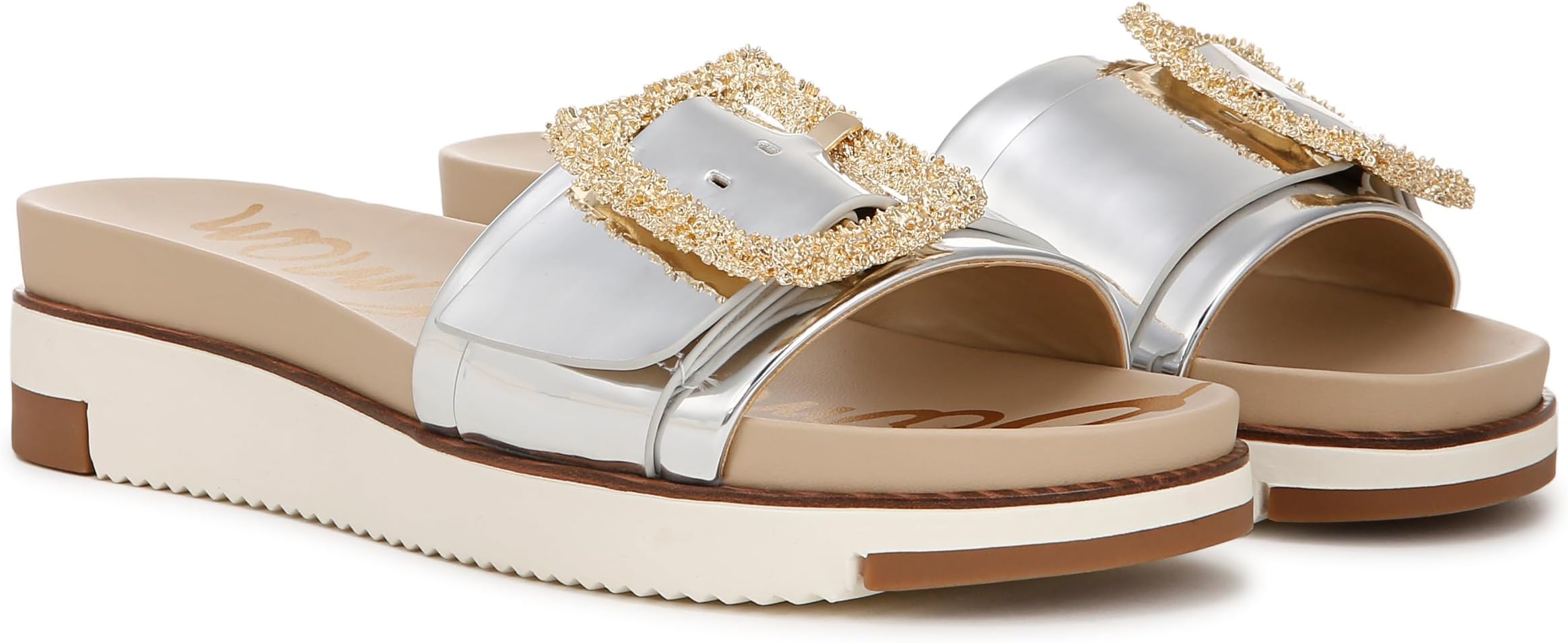 Сандалии Sam Edelman Ariane 2, цвет Soft Silver Specchio