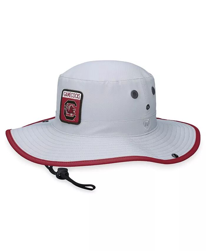 

Мужская серо-гранатовая шляпа South Carolina Gamecocks Steady Bucket Hat Top of the World