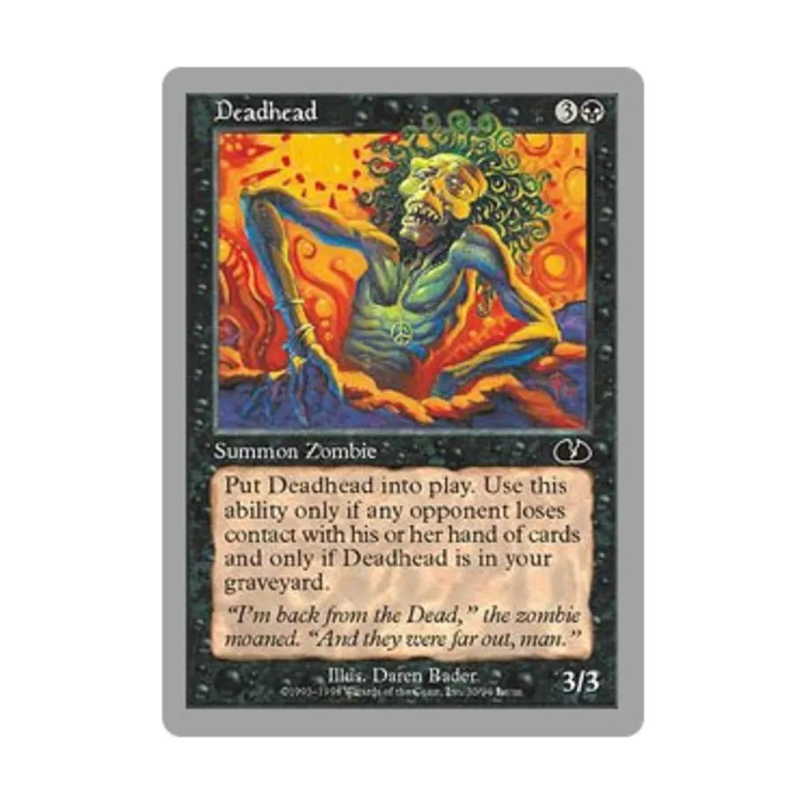 

CCG Дедхед (С), MTG - Unglued