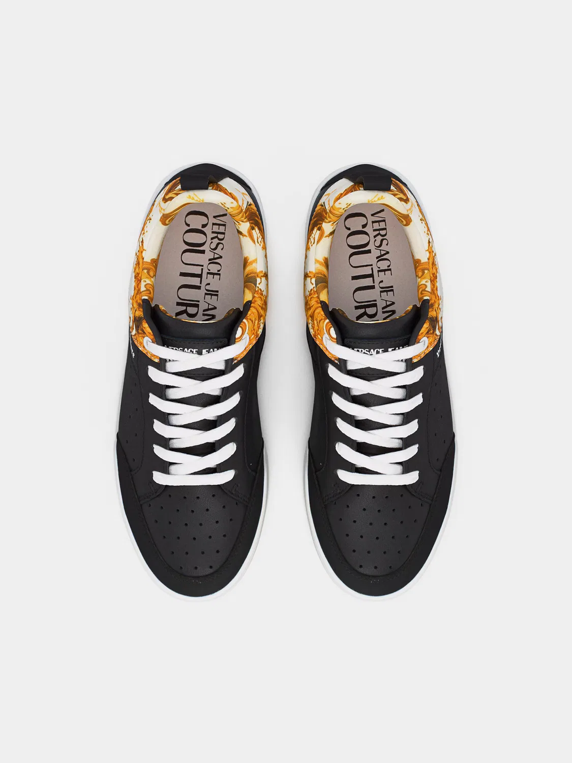 Кроссовки 'FONDO BROOKLYN DIS. 63' Versace Jeans Couture, Black — фото 3