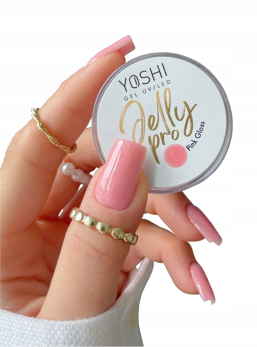 

Yoshi Jelly Pro Pink Gloss Builder Gel Jelly 15 г