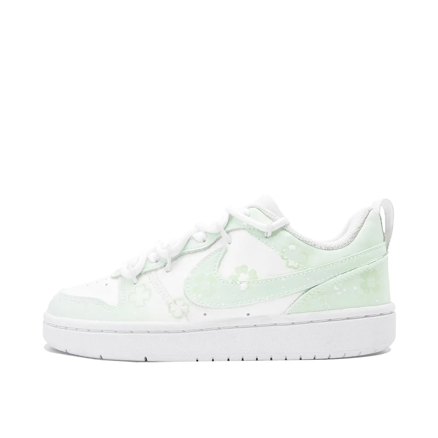 Кроссовки для скейтбординга Nike Court Borough Lime Four Leaf Green White