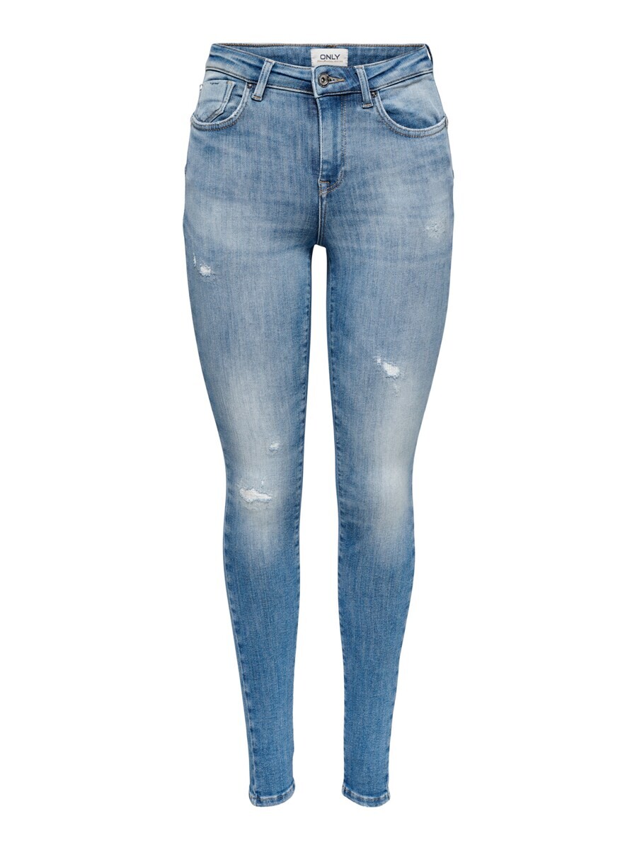 

Джинсы скинни ONLY Skinny Jeans ONLPOWER, светло-синий