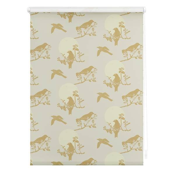 

Рулонные шторы Lichtblick Moon Birds, 100x150x6 см, бежевый