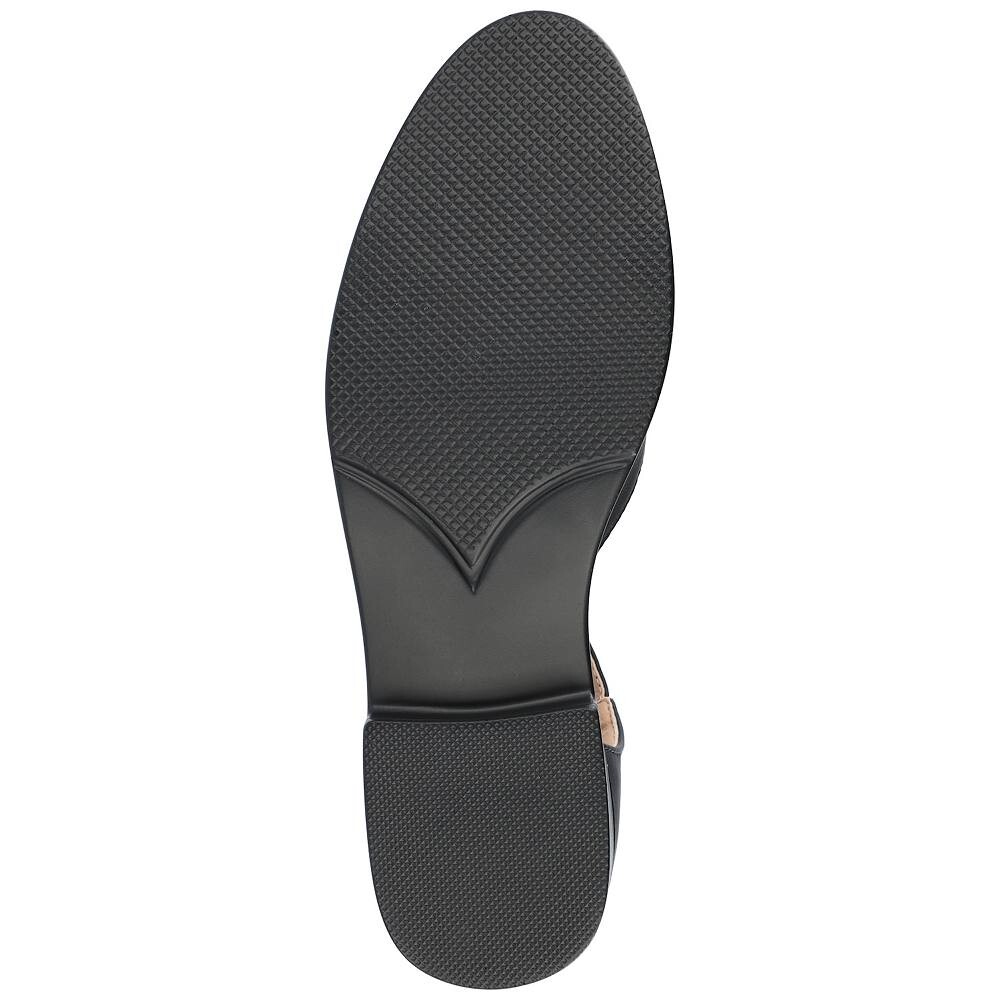 Женские двухцветные туфли Мэри Джейн из пенопласта Journee Collection Tesley Tru Comfort, цвет Tan — фото 3