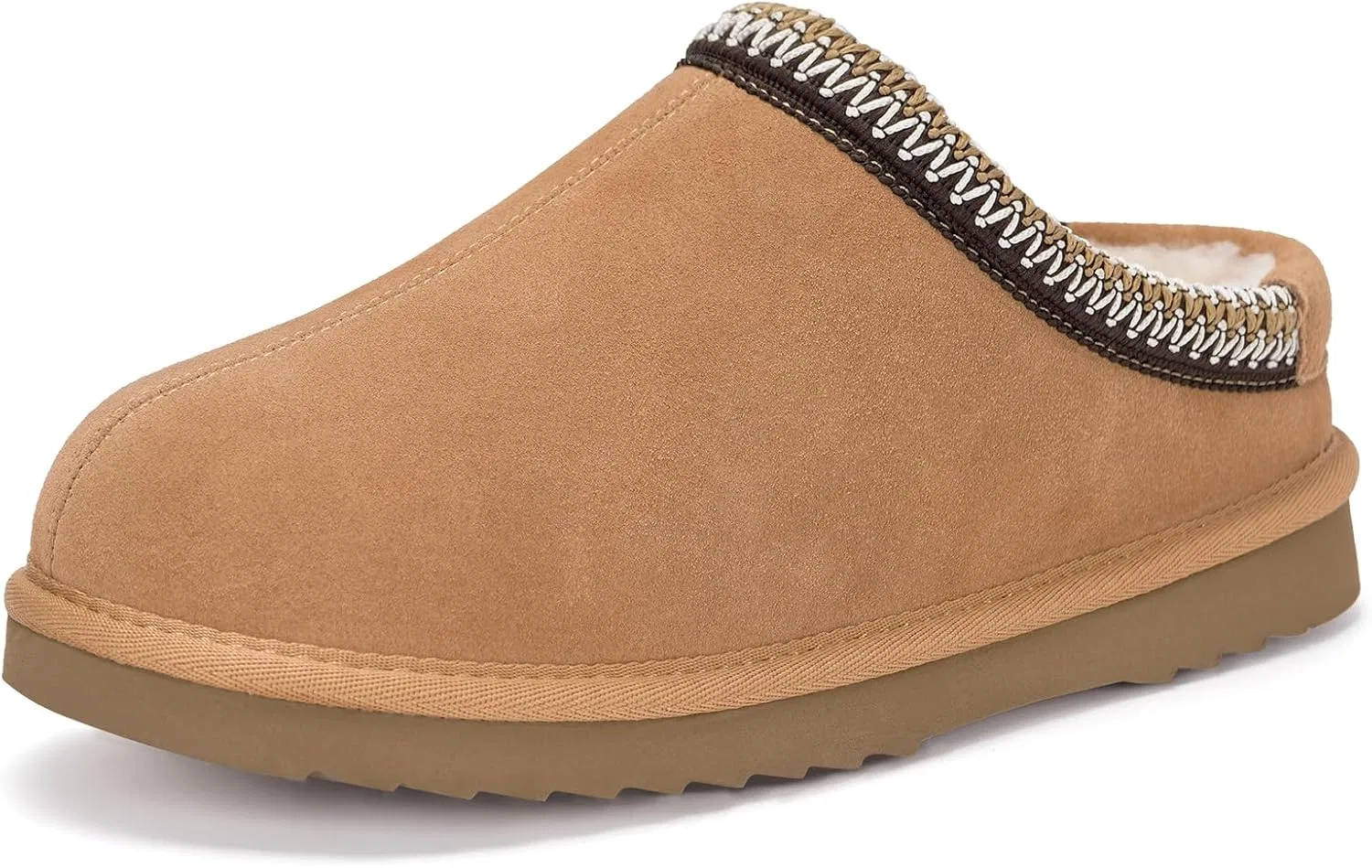 Тапочки водонепроницаемые с мехом, Light Brown Intini