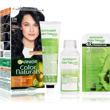 

Garnier Color Naturals Крем-краска для волос 210 Чернично-черный 40 мл W