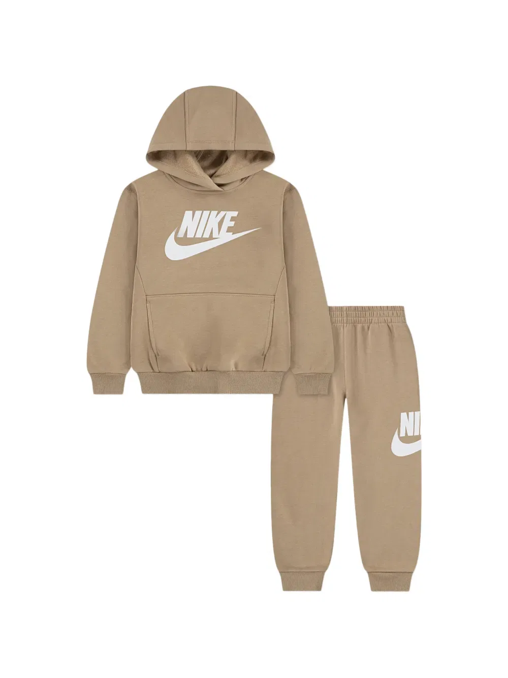 Спортивный костюм с капюшоном и логотипом (комплект из двух штук) Nike Kids, нейтральный