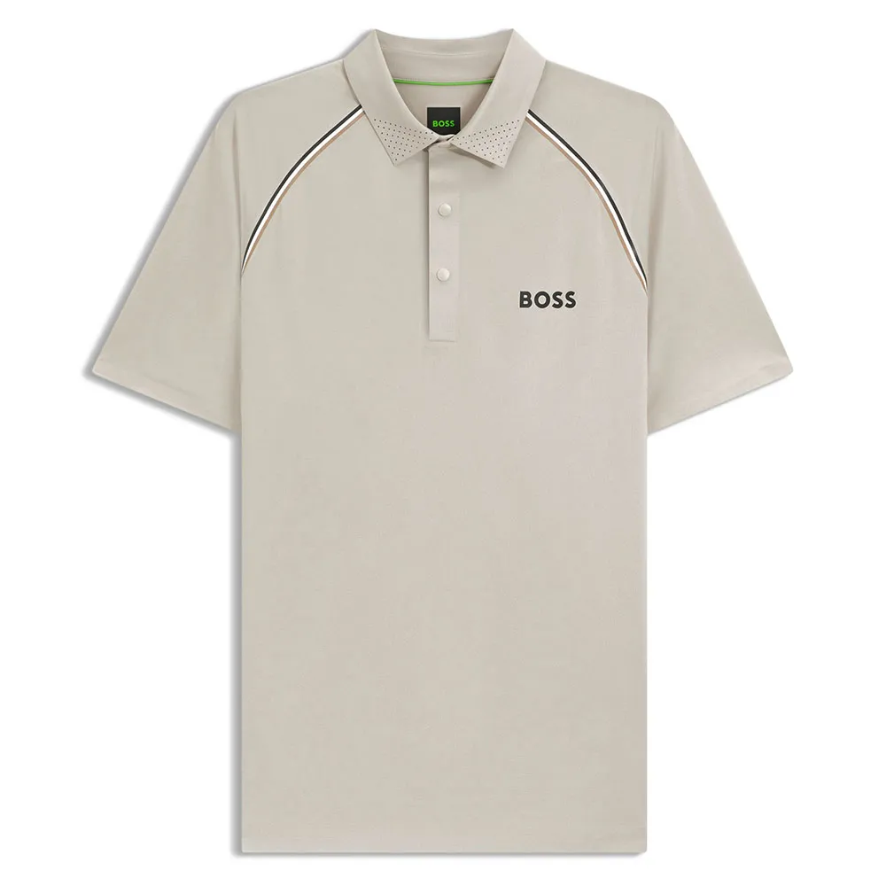 

Свитер BOSS Patteo TOC с половинной молнией, бежевый