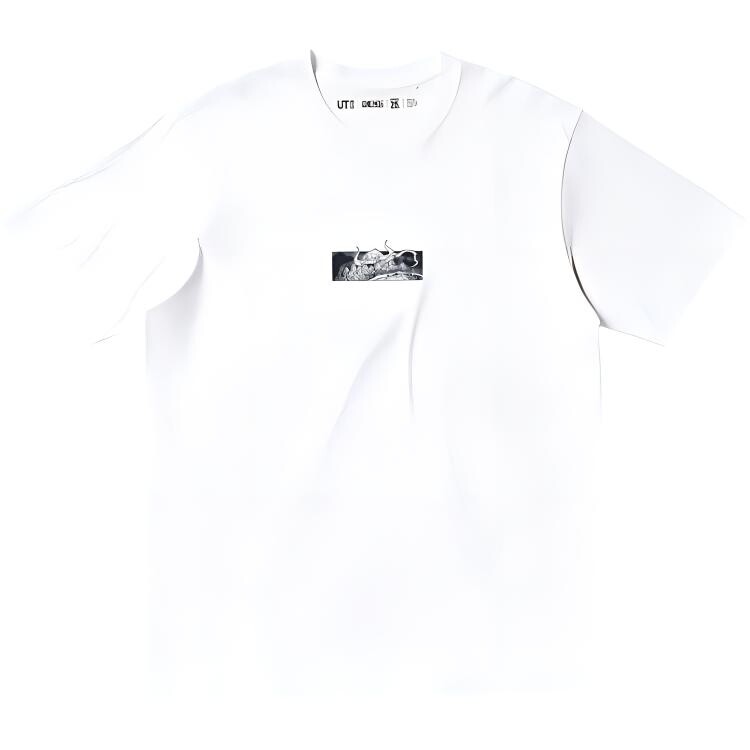 

Футболка унисекс белая Uniqlo, белый