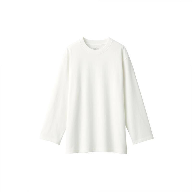 

Футболка женская Muji с круглым вырезом, розовый