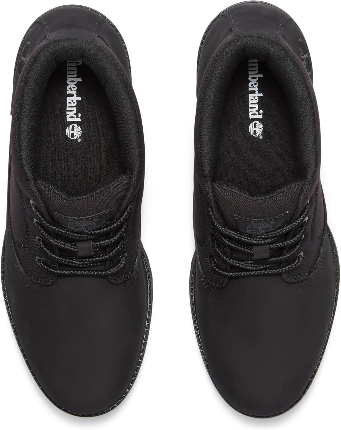 Timberland мужские Premium Mid Chukka ботинки на шнуровке, Black Nubuck — фото 3