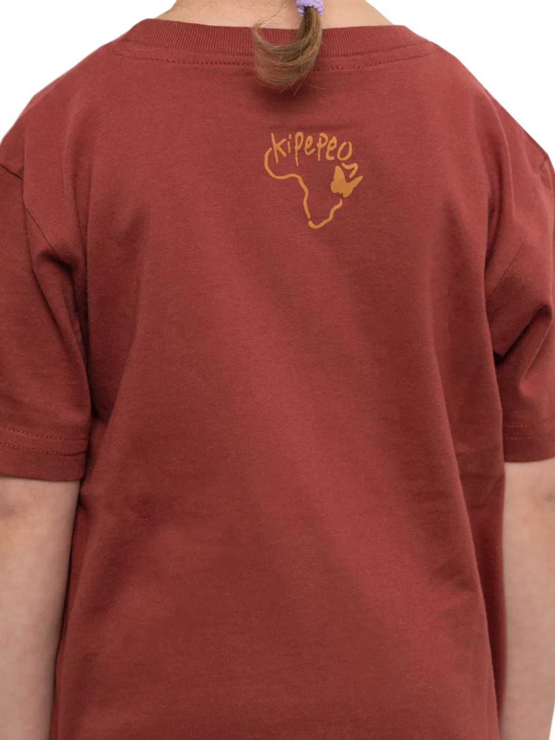 Футболка 'TWIGA' Kipepeo Clothing, Rusty Red — фото 3
