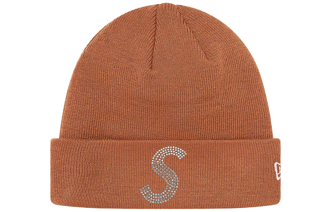 

Supreme Шапка-бини New Era с кристаллами Swarovski, Dirty Orange
