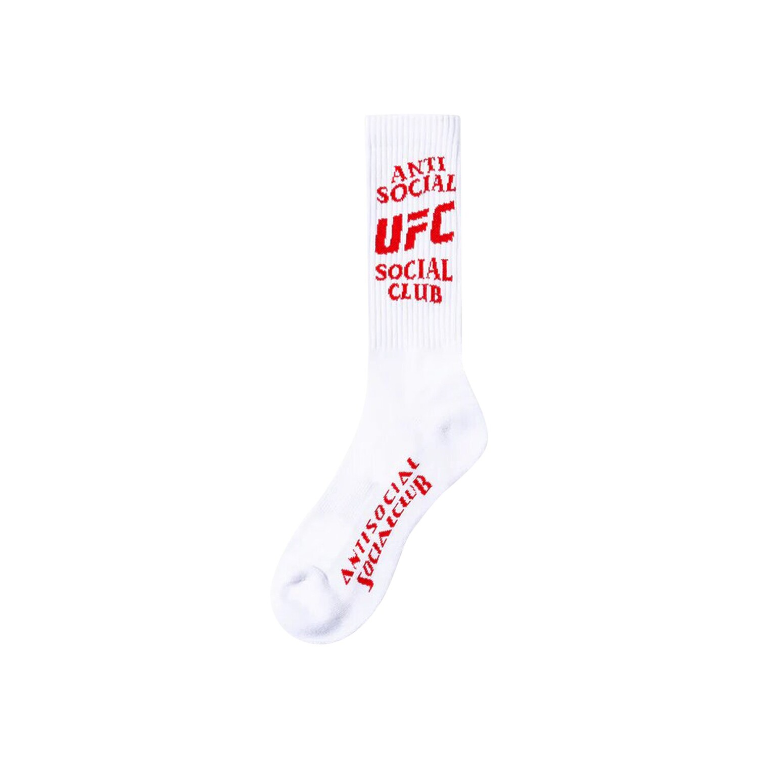 

Носки Footwork Anti Social Social Club x UFC Белые