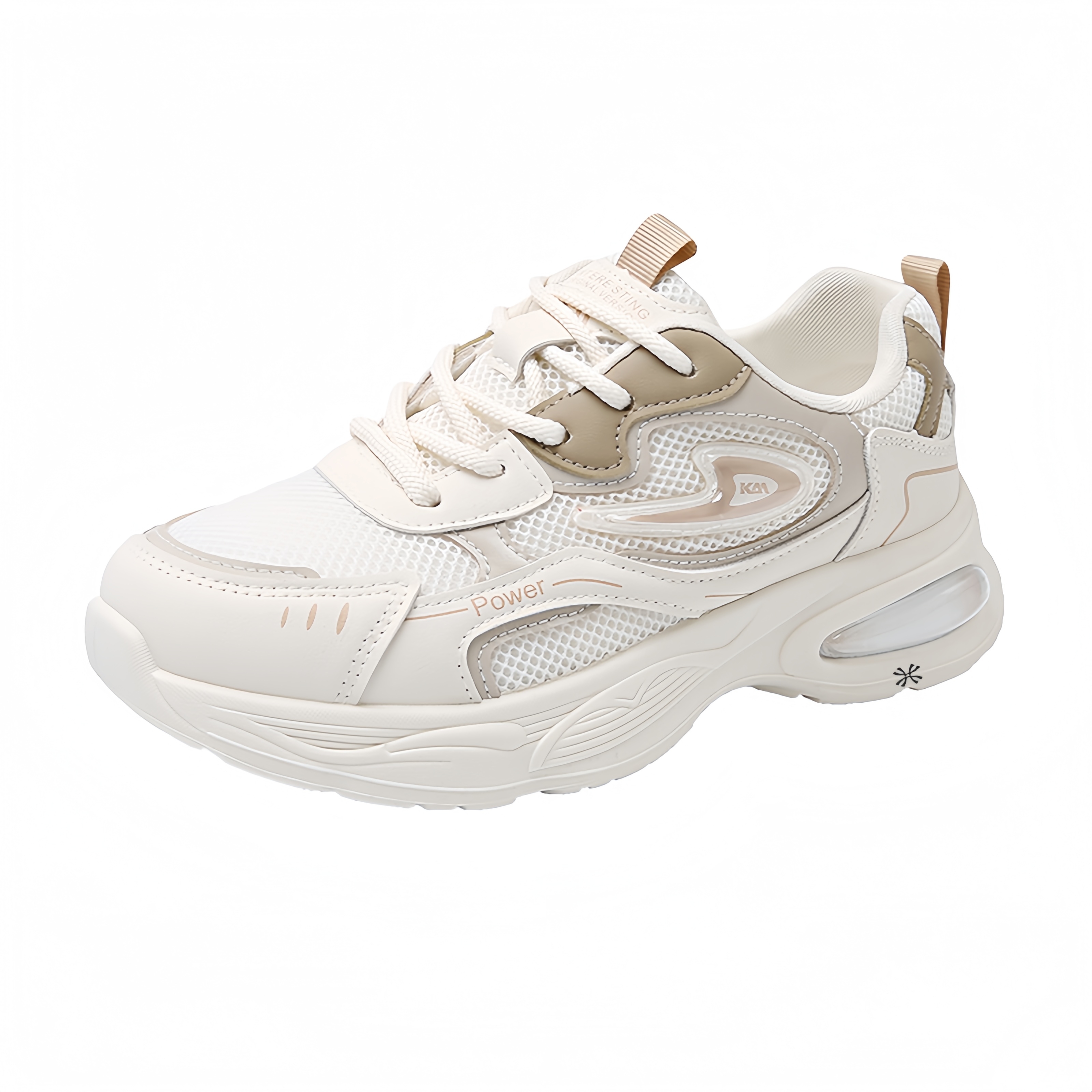 

Износостойкие амортизирующие повседневные детские кроссовки для подростков YUZHAOLIN, бежевый/хаки