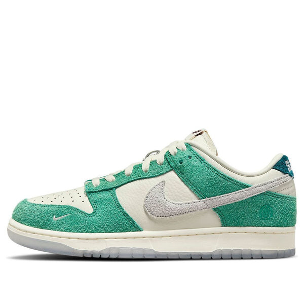 

Кроссовки x kasina dunk low Nike, зеленый