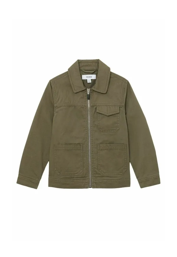 Летняя куртка nevis на молнии Reiss, Khaki — фото 4