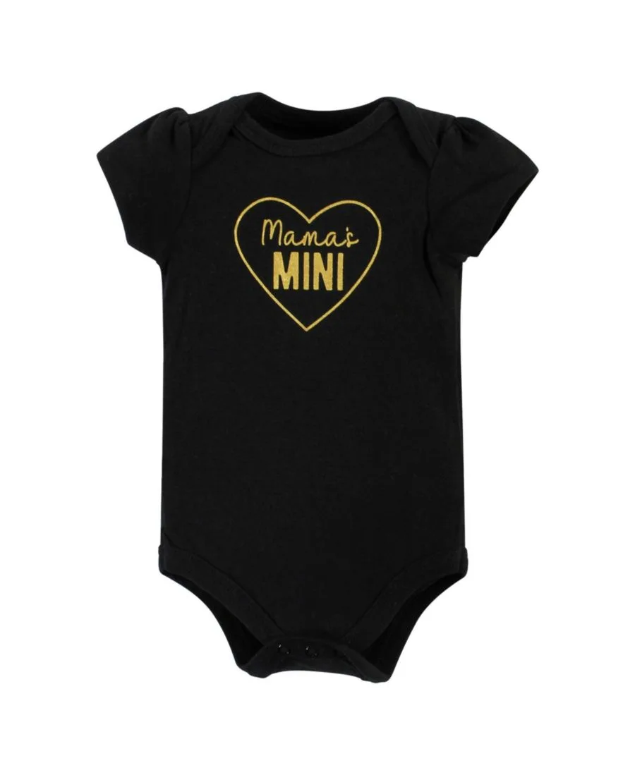 Комплект из 3 хлопковых боди Hudson Baby, Mama Heart — фото 3