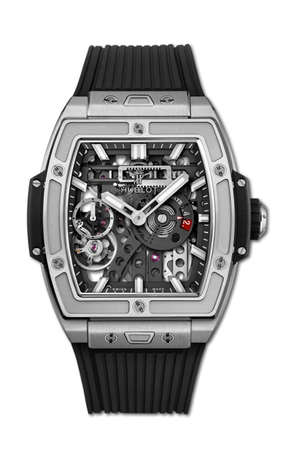 

Часы spirit of big bang meca 10 titanium 45 мм Hublot