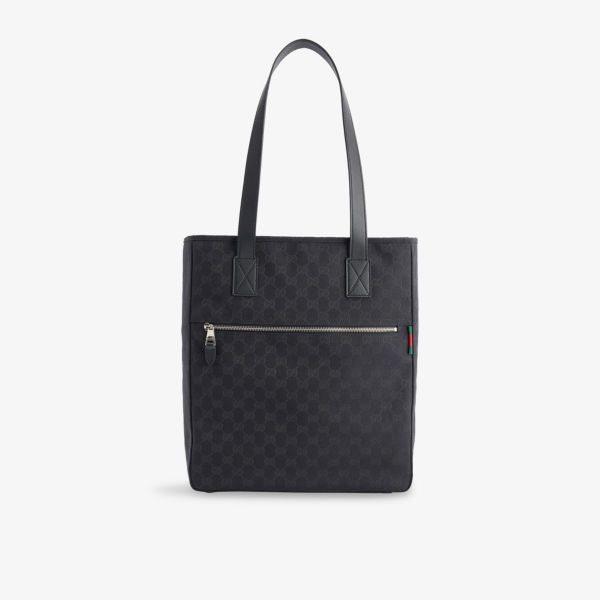 

Сумка-шоппер Gucci с логотипом, черный