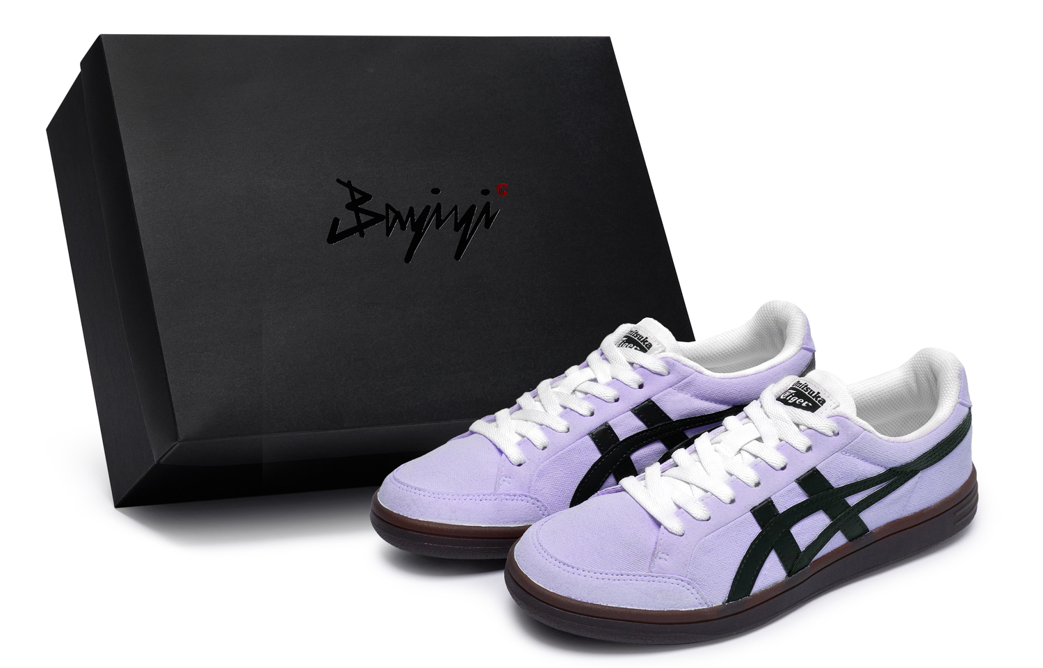 

Onitsuka Tiger Advanti скейтерские кроссовки унисекс низкие черно-фиолетовые, цвет Purple Black