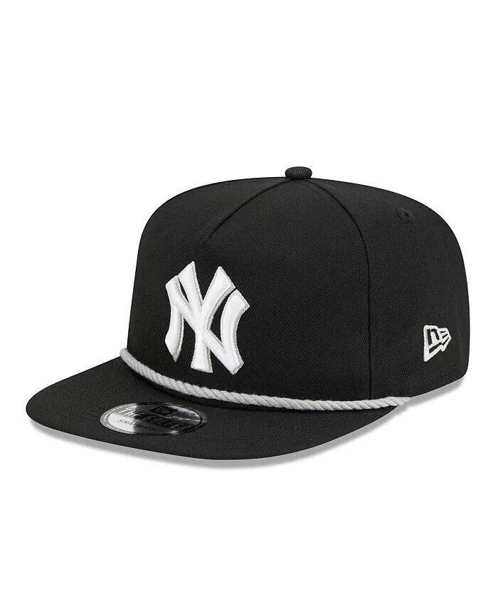 

Мужская черная кепка для гольфиста New York Yankees Branch Snapback New Era, черный