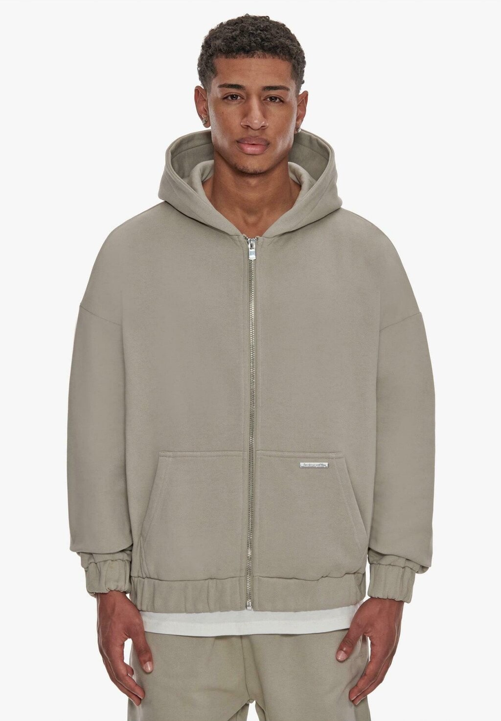 

Толстовка SUPER HEAVY BLANK Dropsize, цвет stone