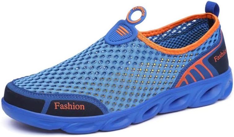 

Мужские и женские легкие дышащие водные тапочки для реки и пляжа Zonkacen, синий