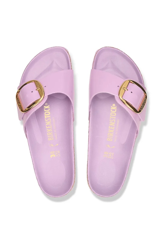 Шлепанцы Madrid с крупной пряжкой Birkenstock, фиолетовый — фото 3