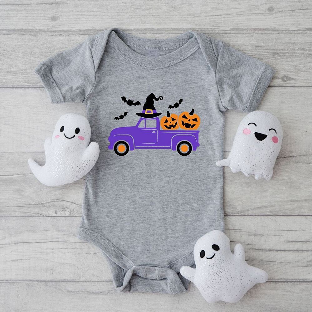 Детское боди Witch Farm Truck Truck The Juniper Shop, белый — фото 2