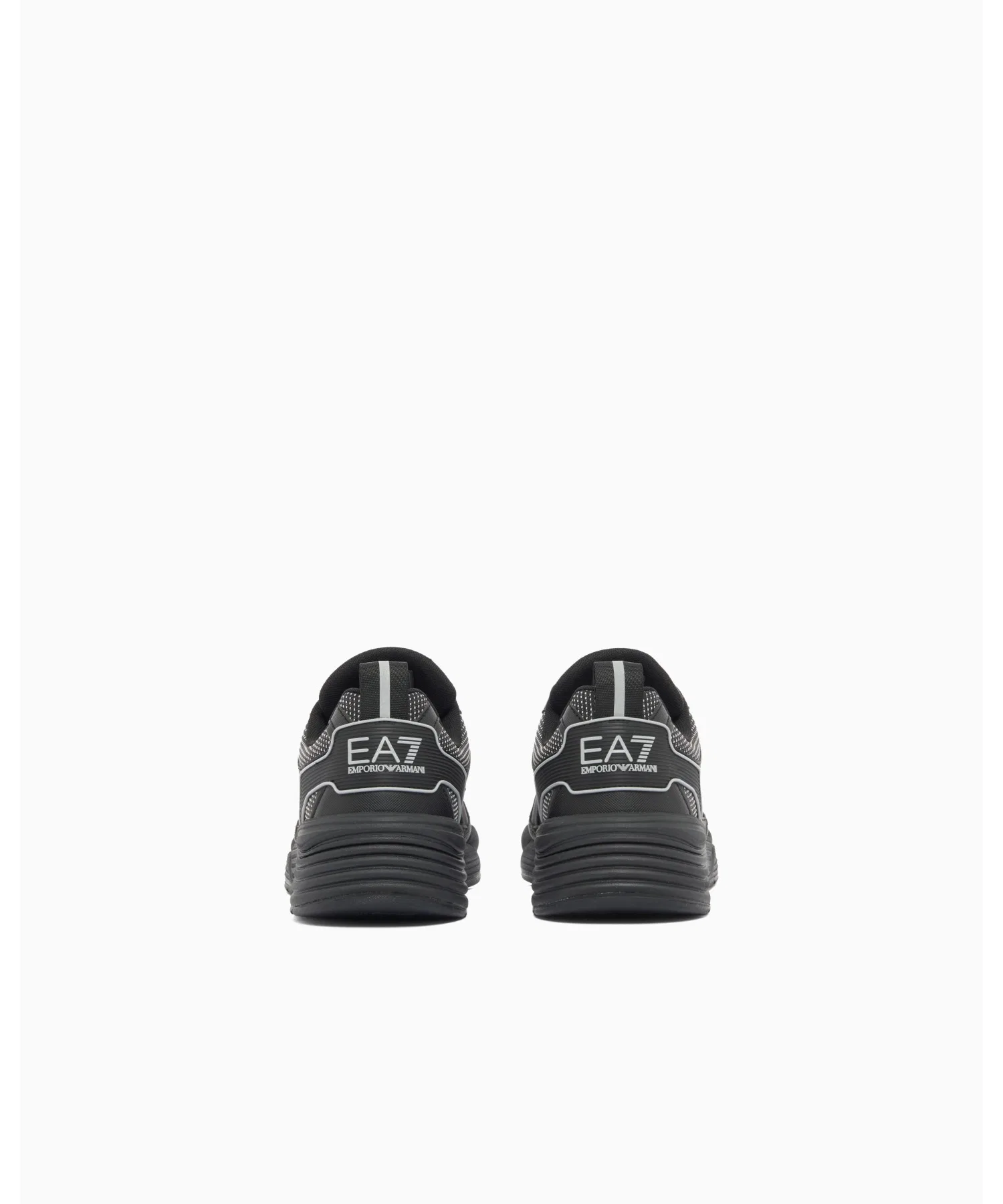 Мужские кроссовки Emporio Armani EA7 Ace Runner чёрные — фото 4