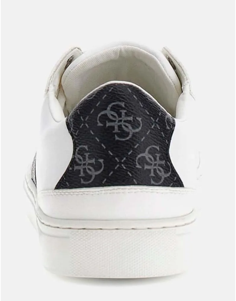 Мужские кроссовки GUESS Todi бело-черные U25GU02 FMTTOGELL12, белый — фото 4
