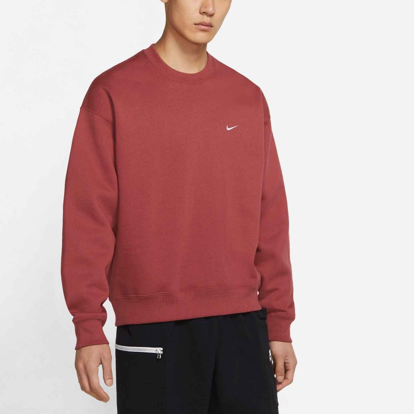Худи Nike NRG Solo Swoosh Fleece Sweatshirt 'Cedar' CV0554-661 — фото 3